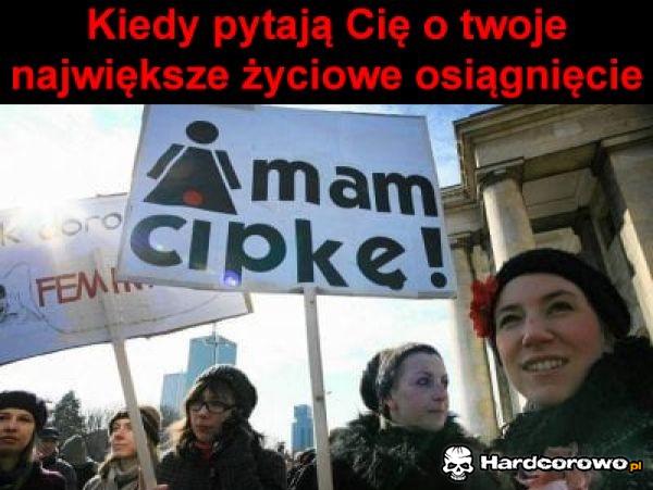 Największe osiągnięcie - 1