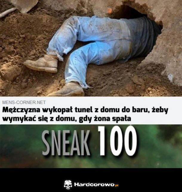 Wykopał tunel z domu do baru - 1