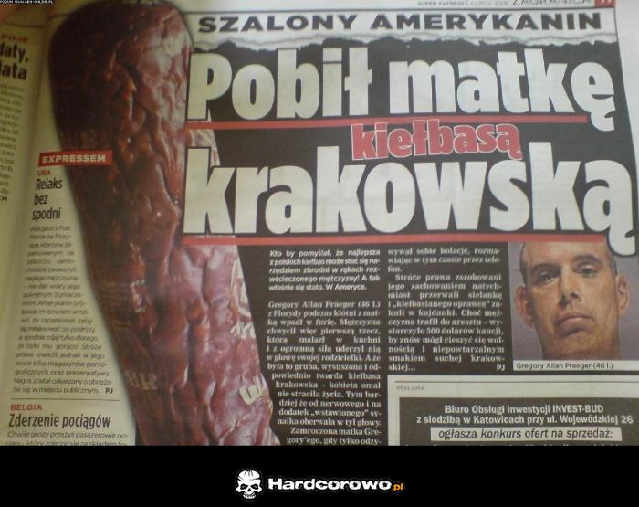 Pobita kiełbasą - 1