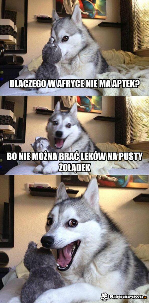Dlaczego nie ma w Afryce aptek? - 1