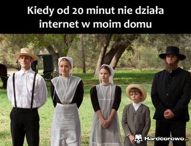 Kiedy nie działa internet - 1