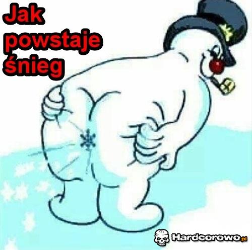 Jak powstaje śnieg - 1