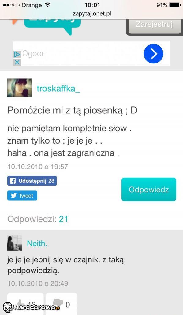 Wołanie o pomoc - 1
