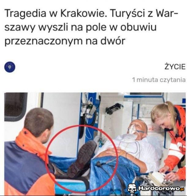 Dramat turystów z Wawki - 1