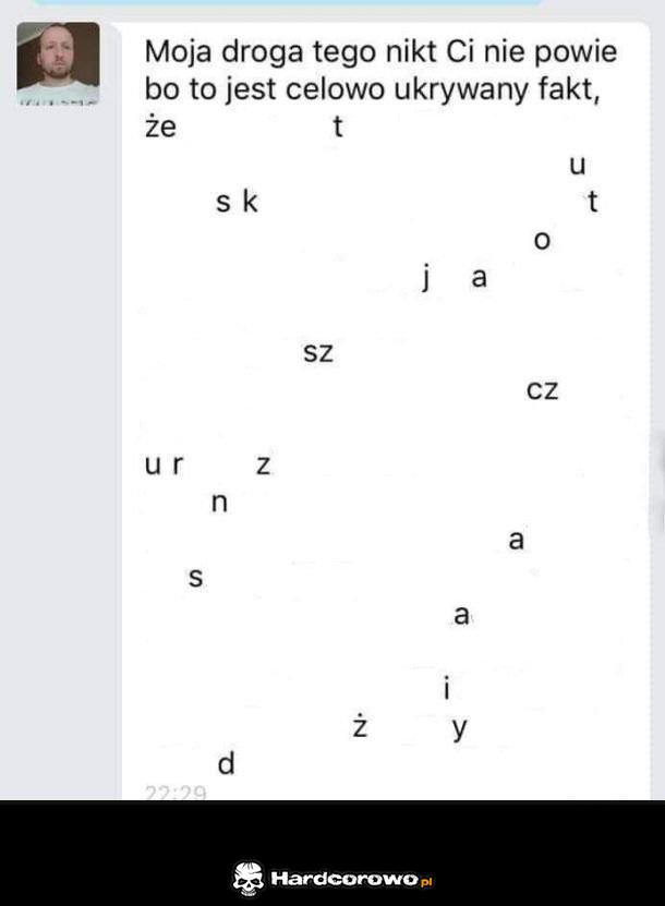 Ukrywany fakt - 1