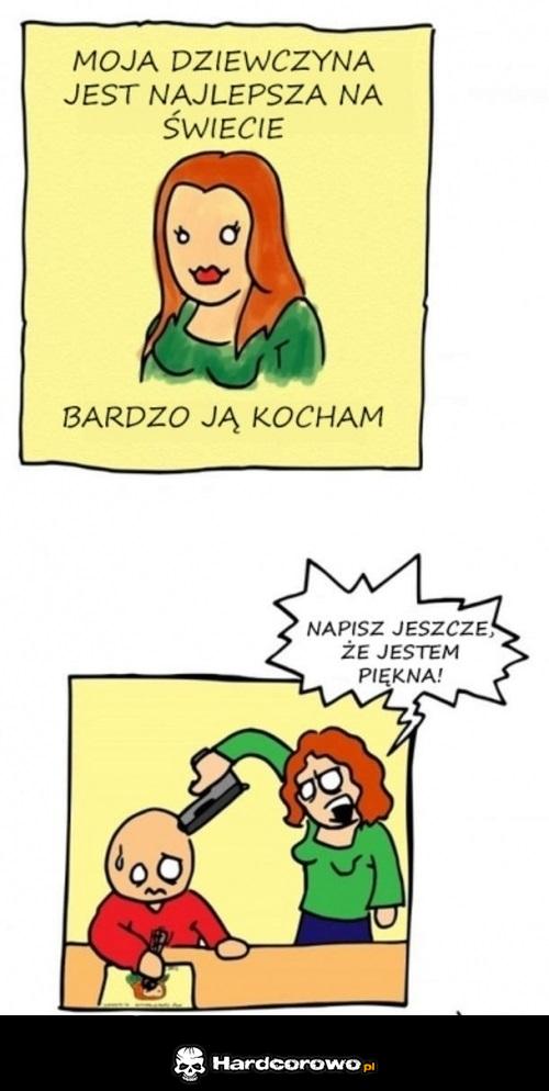 Moja dziewczyna jest najlepsza na świecie  - 1