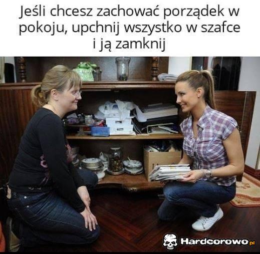 Jak chcesz porządek w pokoju - 1