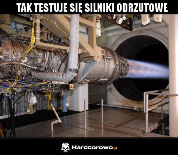 Test silnika - 1