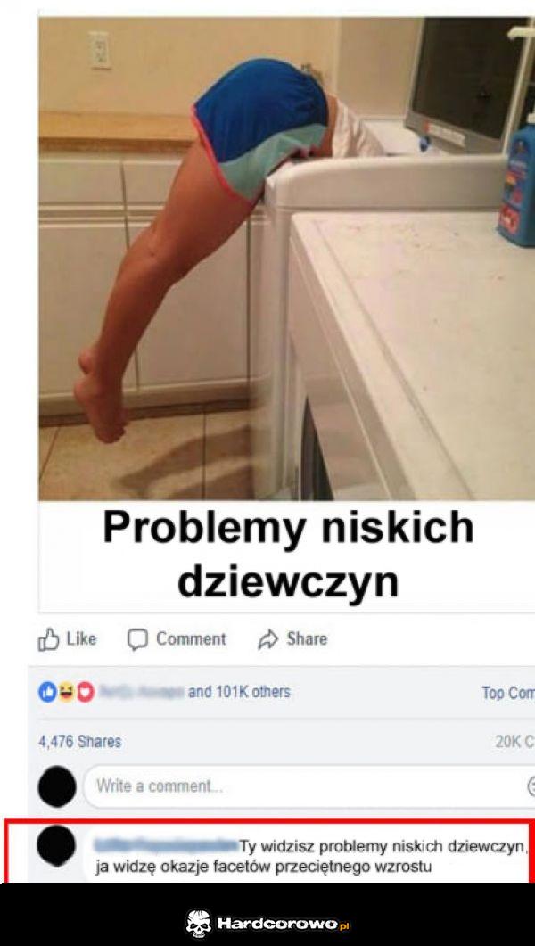 Problemy niskich dziewczyn - 1