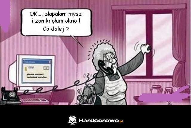 Złapała mysz - 1