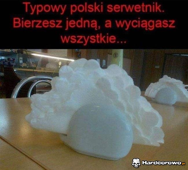 Typowy serwetnik - 1