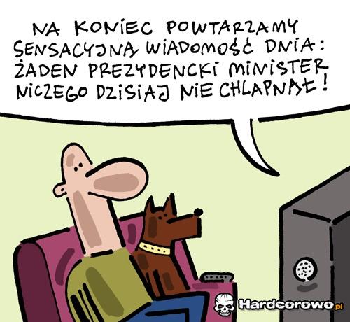 Sensacyjna wiadomość dnia - 1