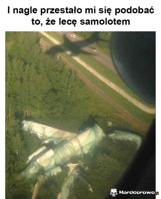 Widok z okna samolotu - 1