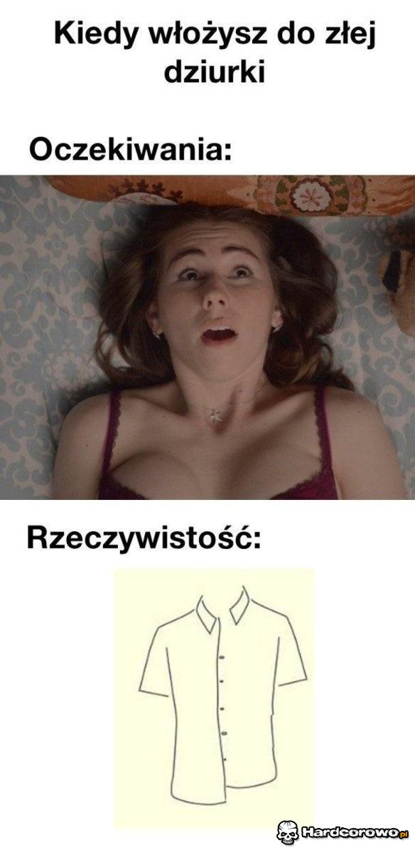 Oczekiwania a rzeczywistość - 1