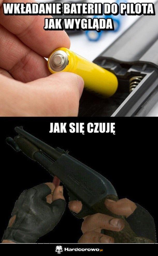 Wkładanie baterii - 1
