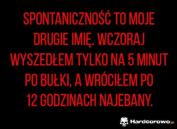 Spontaniczność - 1