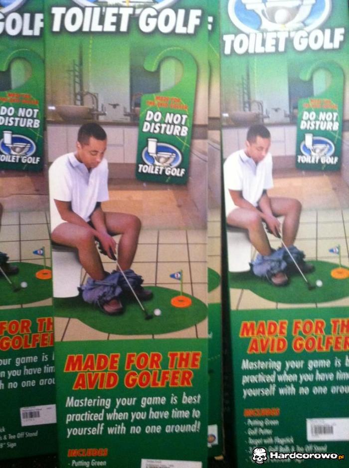 Toilet golf - 1