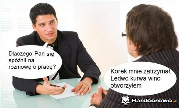 Rozmowa kwalifikacyjna - 1