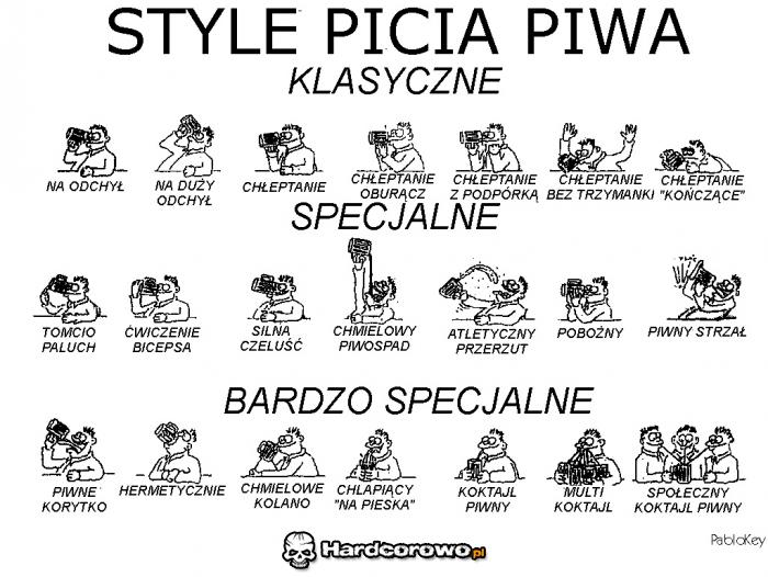 Style picia piwa - 1