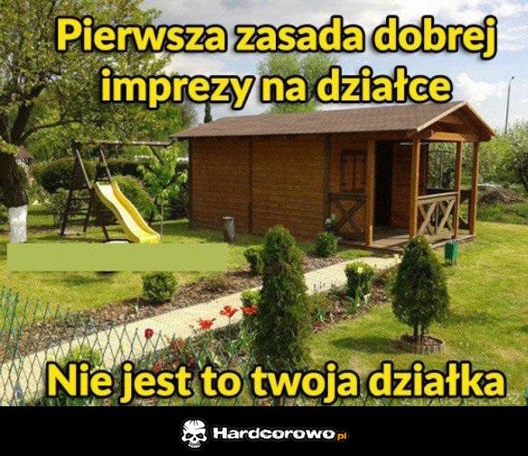 Impreza na działce - 1