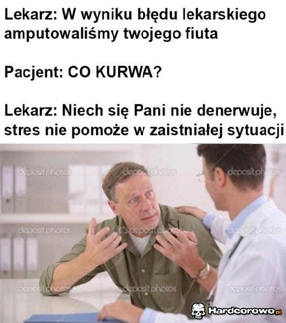 Pomyłka lekarska - 1