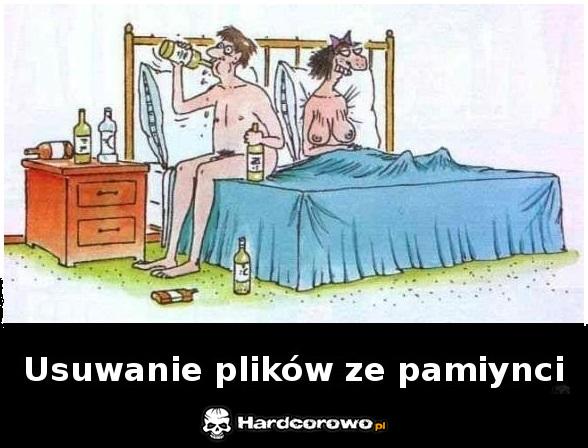 Usuwanie plików z pamięci  - 1