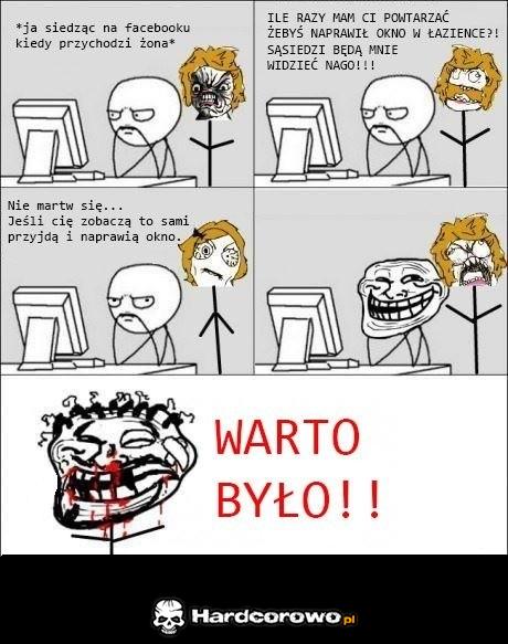 Okno w łazience - 1