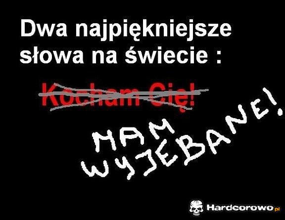 Mam wyjebane - 1
