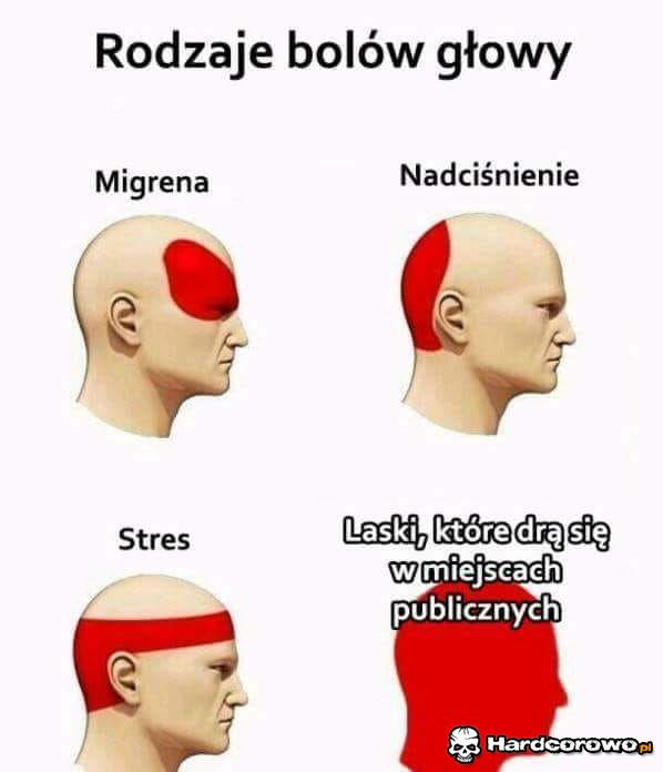 Rodzaje bulów głowy  - 1