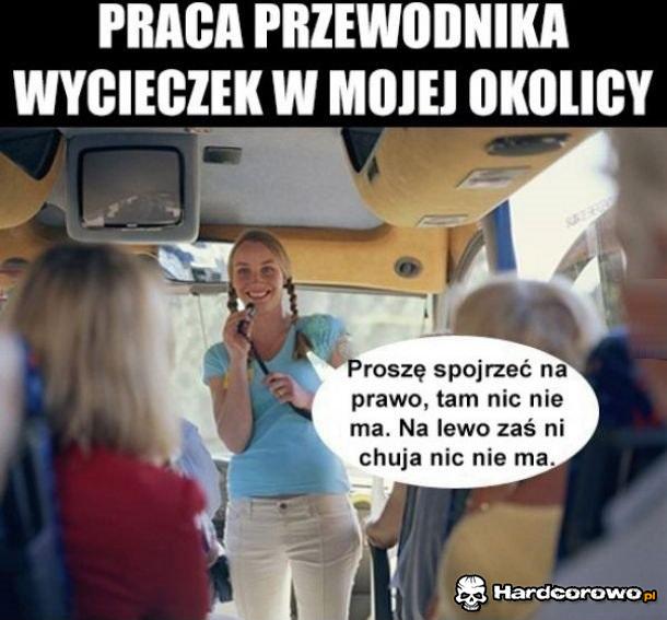 Praca przewodnika - 1