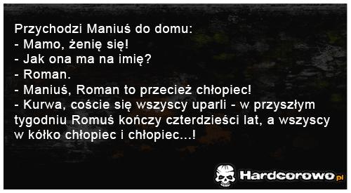 Przychodzi Maniuś do domu - 1