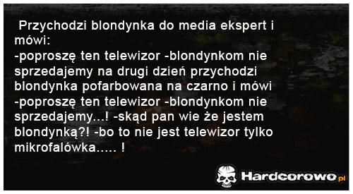 Przychodzi blondynka do media ekspert - 1