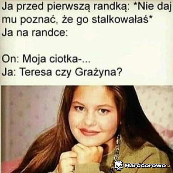 Stalkowanie - 1