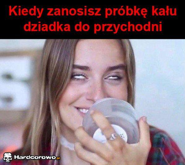 Próbka kału  - 1
