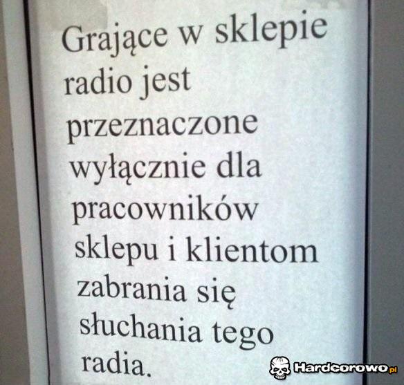 Nie można słuchać! - 1