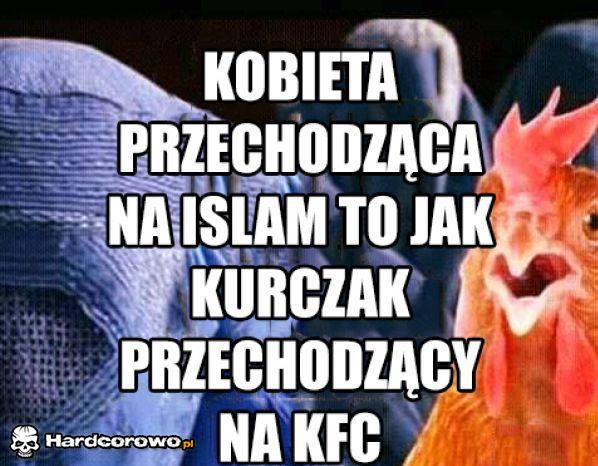 Kobieta przechodząca na Islam  - 1