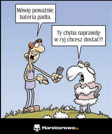 Bateria padła  - 1