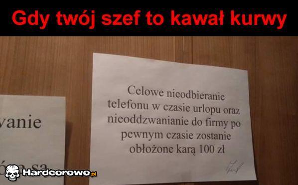 Szef cwaniaczek - 1