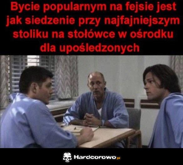 Popularność na fejsie - 1