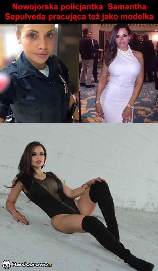 Policjantka i modelka  - 1