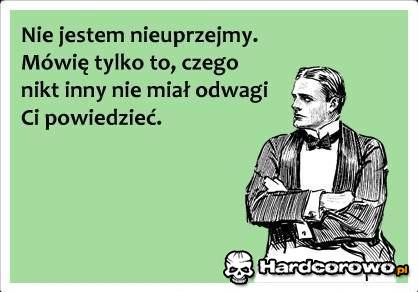 Nie jestem nieuprzejmy - 1