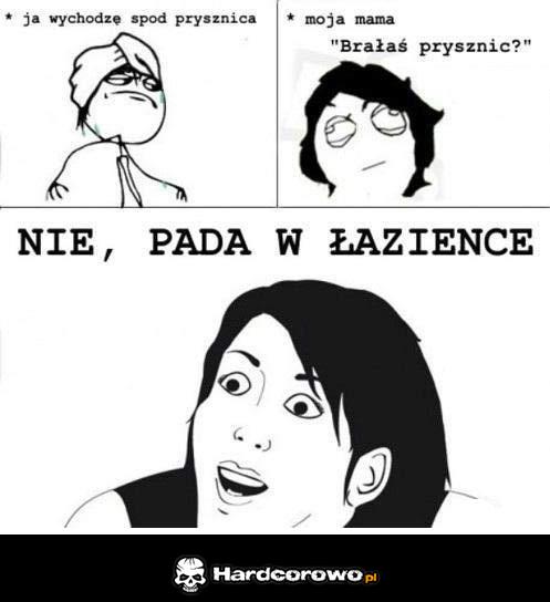 Pada w łazience - 1