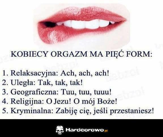 Kobiecy orgazm - 1