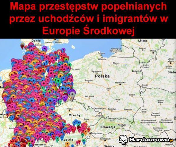 Mapa przestępstw - 1