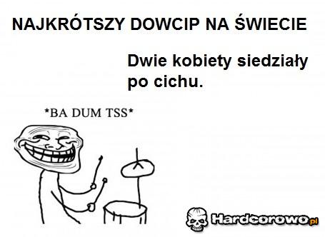 Najkrótszy kawał na świecie - 1