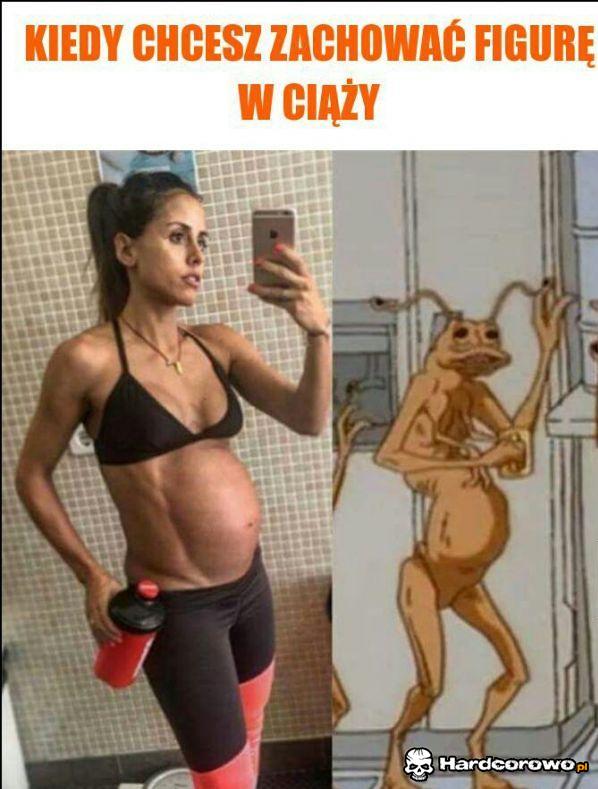 Kiedy chcesz zachować figurę w ciąży - 1
