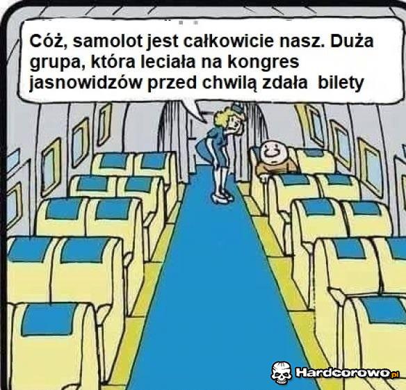 W samolocie - 1