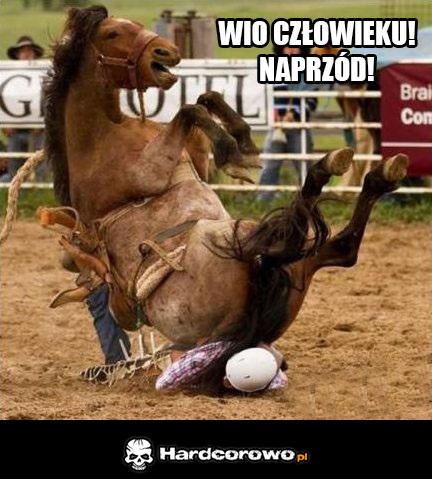 Jeżdżenie na człowieku - 1