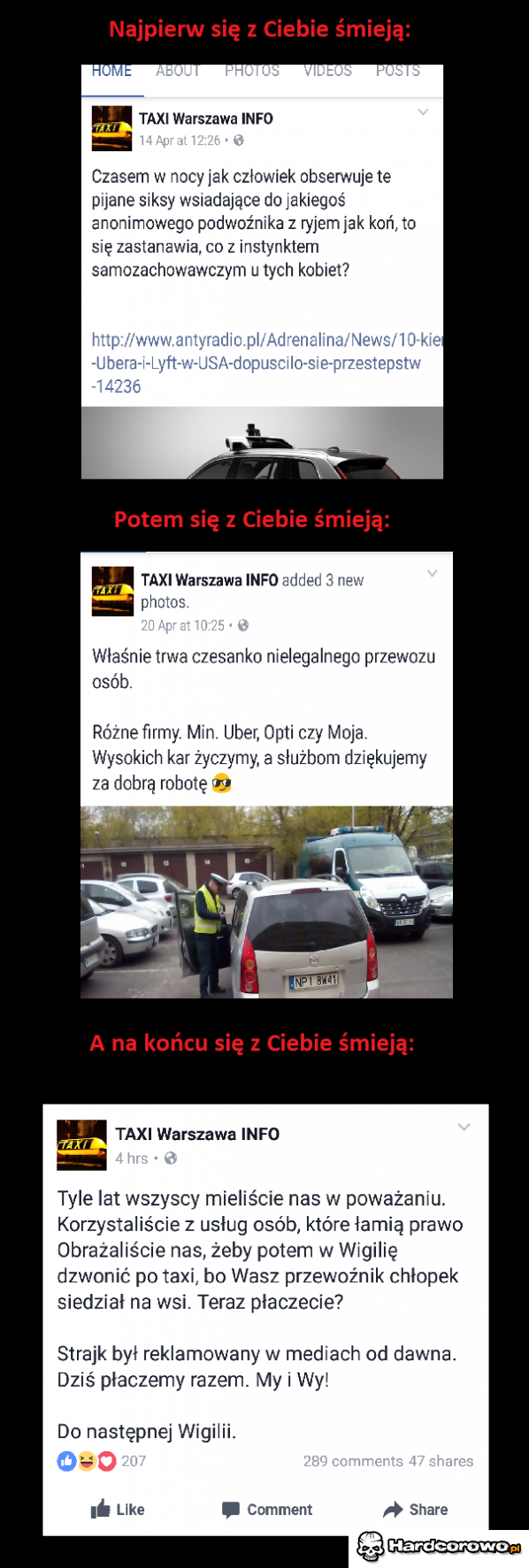 Najpierw się z ciebie śmieją  - 1