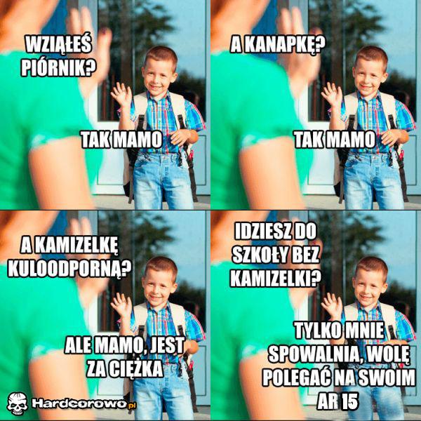 W drodze do szkoły - 1